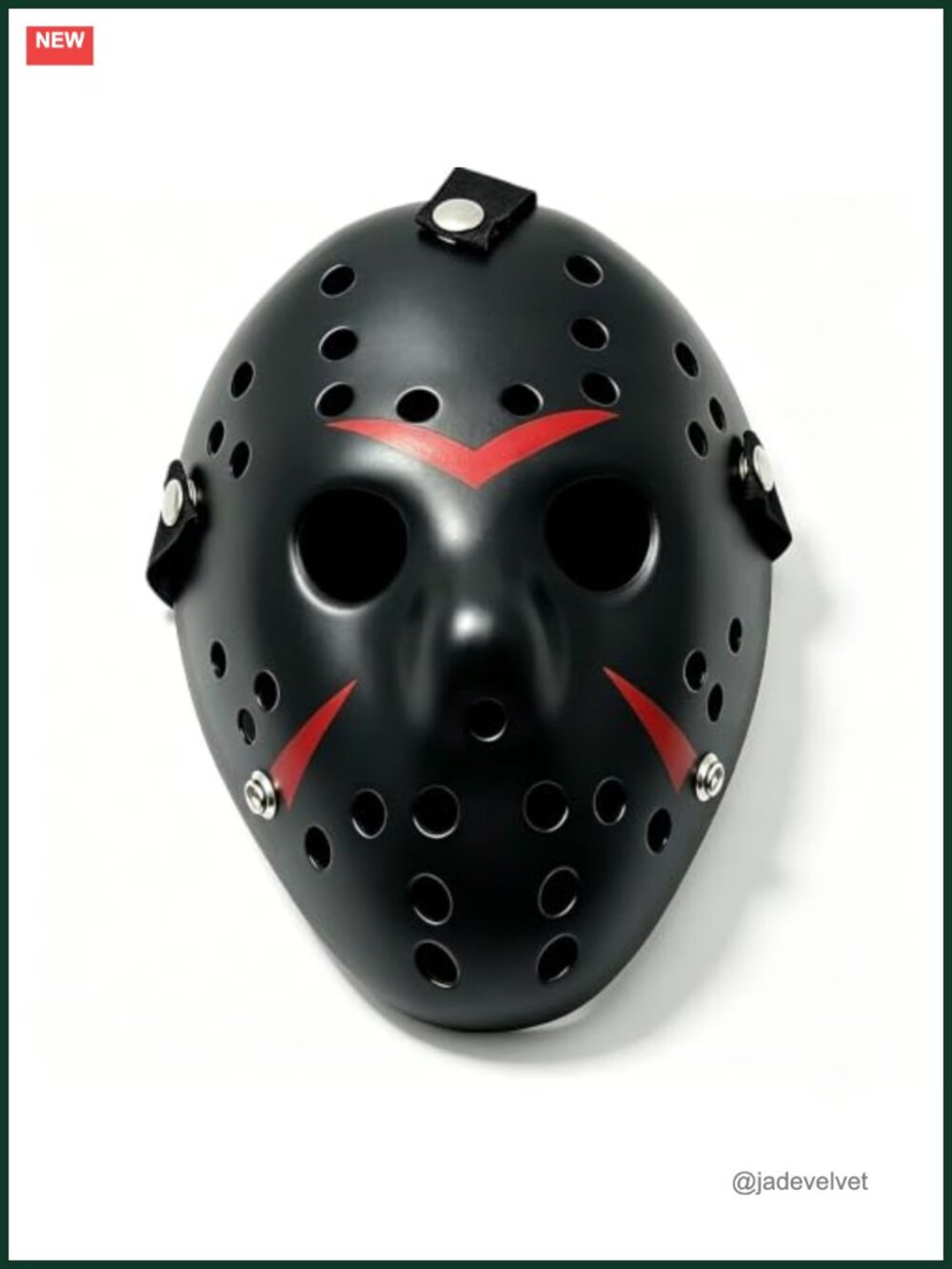 Horror Hockey Mask PVC Halloween Costume Cosplay Prop